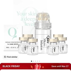 Qure Micro Infusion Serum Set - White and Cream